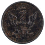 Lengyelország / Német megszállás 1917FF 10f Fe T:2-,3 Poland / German Occupation 1917FF 10 Fenigow Fe C:VF,F Krause Y#6