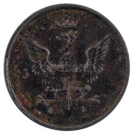 Lengyelország / Német megszállás 1917FF 10f Fe T:2-,3 Poland / German Occupation 1917FF 10 Fenigow Fe C:VF,F Krause Y#6