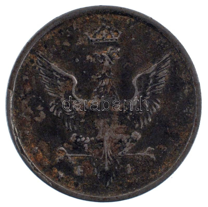 Lengyelország / Német megszállás 1917FF 10f Fe T:2-,3 Poland / German Occupation 1917FF 10 Fenigow Fe C:VF,F Krause Y#6