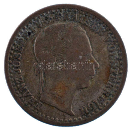 Ausztria 1858A 5kr Ag 'Ferenc József' T:2-,3 patina Austria 1858A 5 Kreuzer Ag 'Franz Joseph' C:VF,F patina Krause KM#2197