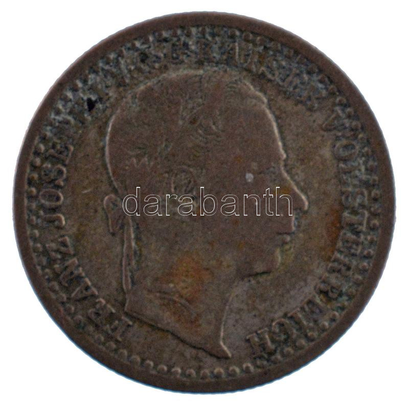 Ausztria 1858A 5kr Ag 'Ferenc József' T:2-,3 patina Austria 1858A 5 Kreuzer Ag 'Franz Joseph' C:VF,F patina Krause KM#2197