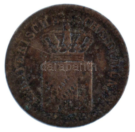 Német Államok / Bajorország 1866. 1kr billon T:3 German States / Bavaria 1866. 1 Kreuzer billon C:F Krause KM#873