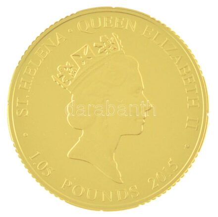 Szent Ilona-sziget 2015. 1.05P (1 Guinea) Au 'II. Erzsébet' (8,10g/0.916) T:PP Saint Helena 2015. 1.05P (1 Guinea) Au 'Elizabeth II (8,10g/0.916) T:PP