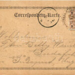 1898 (Vorläufer) Bad Ischl + 'SELZTHAL-ATTNANG-PUCHHEIM' vasúti mozgóposta (tears) - Image 2