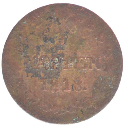 Svájc / Bern 1818. 1r billon T:3 Switzerland / Bern 1818. 1 Rappen billon C:F Krause KM#175