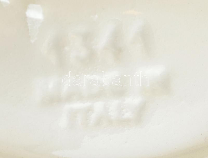 Spárgakínáló, jelzett, kopott, h: 25 cm - Image 2