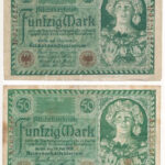 Németország / Weimari Köztársaság 1920. 50M (3x) T:III Germany / Weimar Republic 1920. 50 Mark (3x) C:F Krause P#68