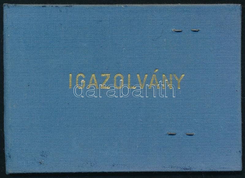 1969 Hungarocoop vállalat arcképes igazolványa - Image 2