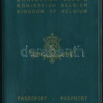 1971 Belga útlevél bélyegekkel - Image 2