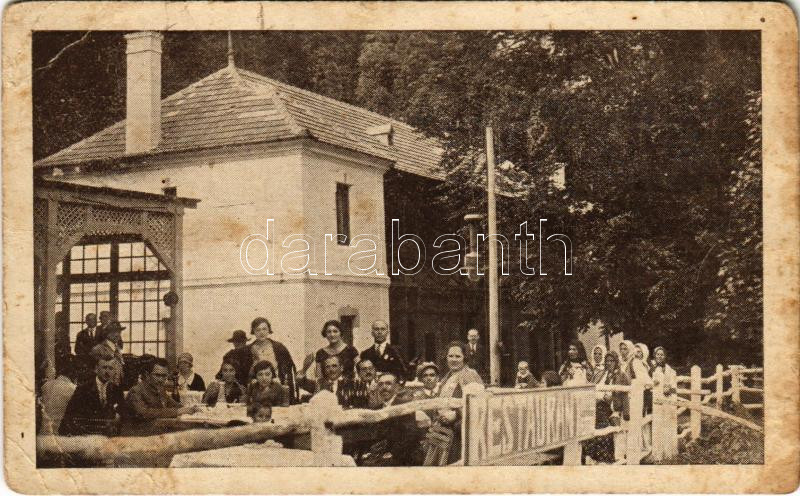 Rév, Vad, Vadu Crisului; Zichy barlang vendéglő / restaurant (gyűrődések / creases)