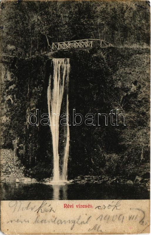 1909 Rév, Vad, Vadu Crisului; vízesés. EKE kiadása / waterfall (r)
