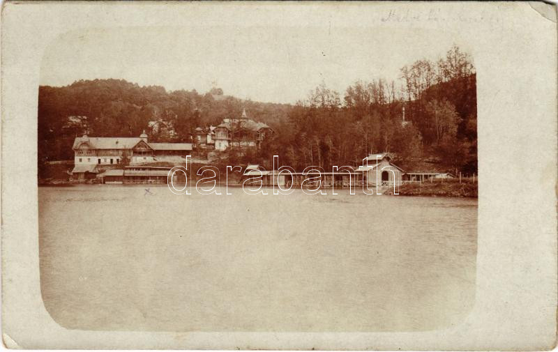 Szováta-fürdő, Baile Sovata; Lacul Ursu / Medve-tó, fürdő, nyaralók / villas, spa. photo (EK)