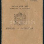 1924 Győr, Magyar Királyság által kiállított fényképes útlevél - Image 2