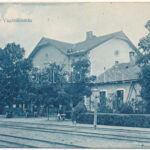 1927 Pankota, Pancota; vasútállomás. Hangya szövetkezet kiadása / railway station (EK)