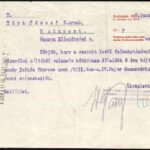 1934-39 Hangya Szövetkezet 2 db levele főellenőrnek, fejléces papíron, hajtásnyomokkal - Image 2