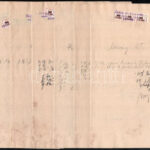 cca 1940-46 Ördög és Markovits autókellék kereskedés, Bp., 14 db számla sok számla illetékbélyeggel - Image 4