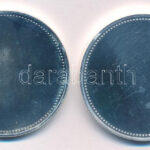 DN Címer mintás egyoldalas gravírozatlan fém proof emlékérem kapszulában (2xklf) (42mm) T:1- (PP) - Image 2