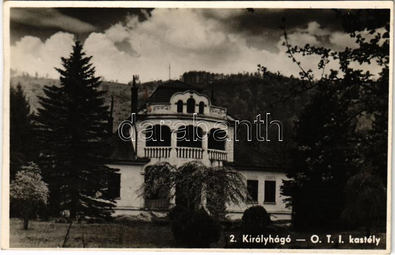 1943 Királyhágó, Bucsa, Bucea; OTI kastély, üdülőház / holiday resort, castle
