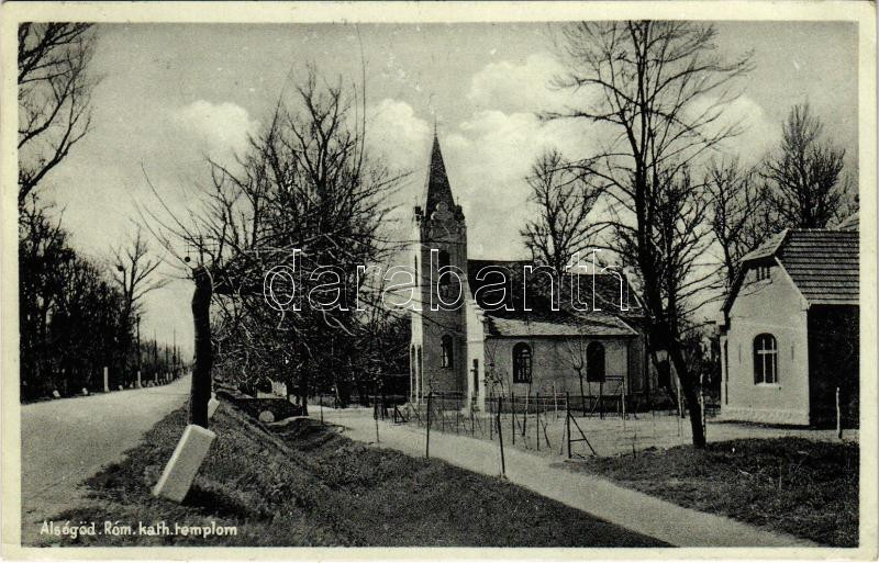 Alsógöd (Göd), Római katolikus templom (1993-ban leégett)