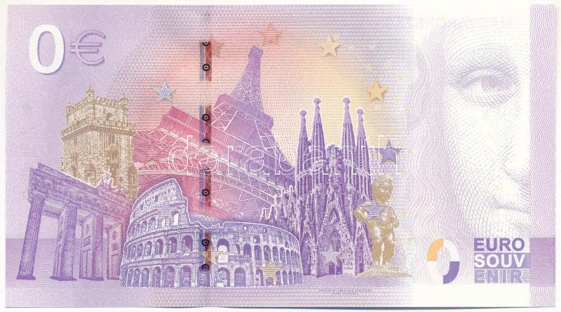 2021. 0E szuvenír bankjegy 'Magyarország' T:I Hungary 2021. 0 Euro souvenir banknote 'Hungary' C:UNC - Image 2