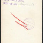 'Rácsárnyék', Erdélyi Árpád felvétele, törv. fogház cenzúra pecséttel, felületén törésnyomok, 12×9 cm - Image 2