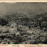1906 Zalatna, Zlatna; látkép. Nagy Árpád kiadása / general view (EK)