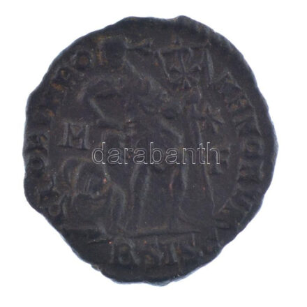Római Birodalom / Siscia / I. Valentinianus ~367-375. AE3 bronz (2,21g) T:1-,2 Roman Empire / Siscia / Valentinian I ~367-375. AE3 bronze 'DN VALENTINI-ANVS PF AVG / GLORIA RO-MANORVM - M star F - BSISC' (2,21g) C:AU,XF RIC IX 14a, type xvi.