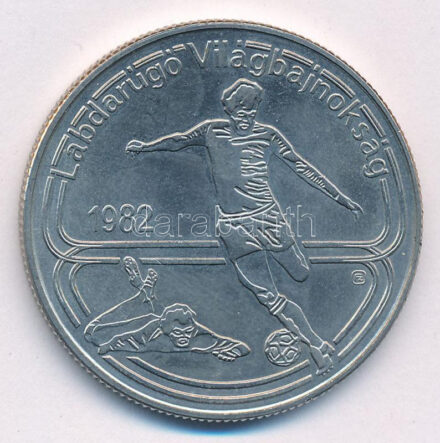 1982. 100Ft Cu-Ni 'Labdarúgó világbajnokság 1982' T:1-,2 Adamo EM68
