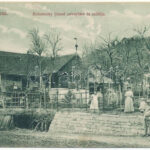 1922 Désakna, Ocna Dejului; Bobovszky József udvartára és szőlője. Moskovitz Vilmos kiadása / manor and vineyard (EK)