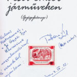 Tábori László: Pesti ember járműveken. (Gyógykönyv). Bp., 2007, Napkút. Kiadói papírkötés. A szerző által DEDIKÁLT példány. - Image 2