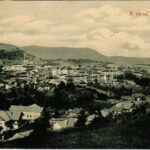 1908 Dés, Dej; látkép. 374. (W.L. ?) / general view (lyukak / pinholes)