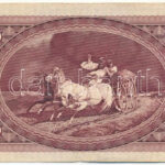 1984. 100Ft fordított hátlapi alapnyomattal 'B550 288286' T:III Hungary 1984. 100 Forint with reverse base print on backside 'B550 288286' C:F Adamo F35 - Image 2