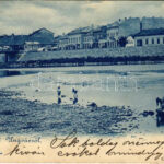 1900 Ungvár, Uzshorod, Uzhhorod, Uzhorod; híd. Székely és Illés kiadása / bridge, riverside (fl)