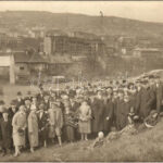 1927 Budapest I. Kirándulás a török sáncnál, ahonnan lőtték a törökök a pesti partot. photo