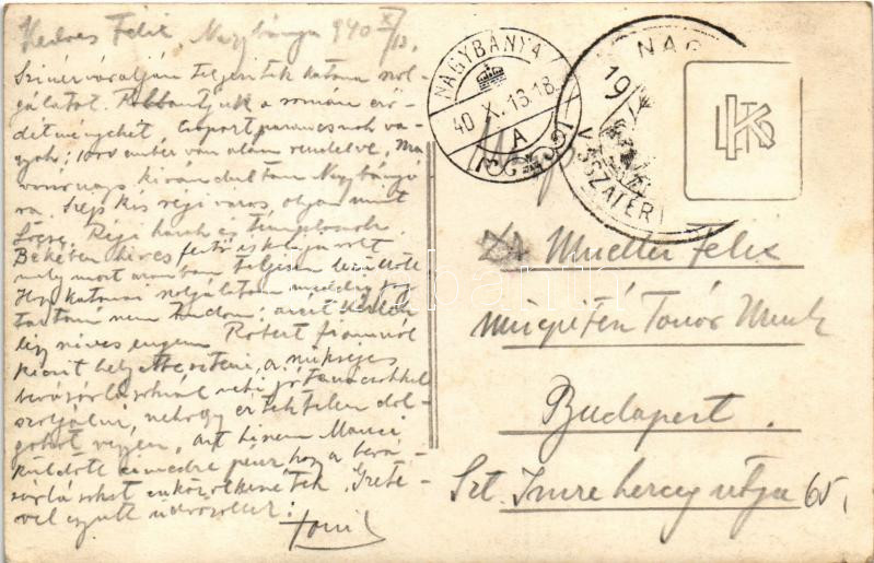 1940 Nagybánya, Baia Mare; photo + '1940 Nagybánya visszatért' So. Stpl - Image 2