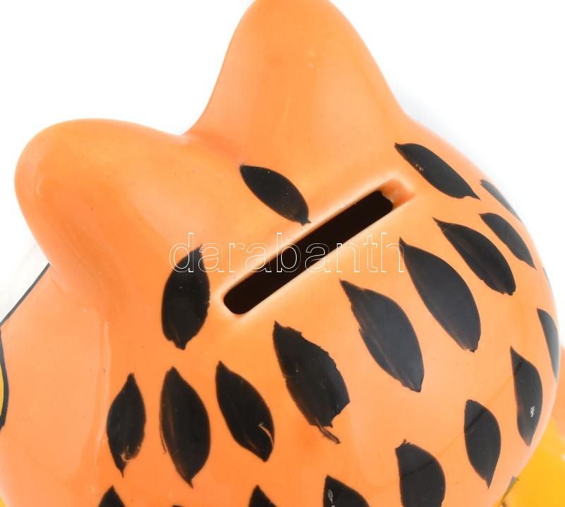 Garfield kerámia persely. Kopással 25 cm - Image 2
