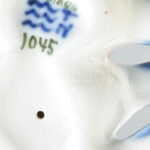 Koppenhágai madárfiókák, porcelán, jelzett, hibátlan, m: 5 cm - Image 3