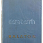 Balaton. Útikönyvek. Szerk.: Major Béla. Bp., é.n., Panoráma. Második, átdolgozott kiadás. Könyvhöz tartozó térkép-melléklettel: 1963 Balaton, apró szakadásokkal, 33x95 cm és egy további térképpel: Camping Balaton, - Image 4