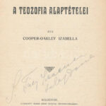 Cooper-Oakley Izabella: A teozófia alaptételei. Kolozsvár, 1910., Gámán János, 16 p. Kiadói papírkötés - Image 2