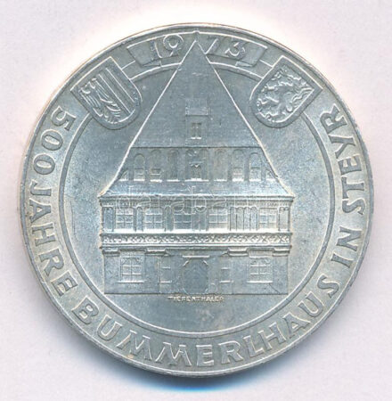 Ausztria 1973. 50Sch Ag '500 éves a Bummerlhaus' T:1- Austria 1973. 50 Schilling Ag '500th anniversary of Bummerlhaus' C:AU Krause KM#2916