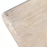 Ezüst (Ag) cigarettatárca, Jelzett, 111 g 11x8 cm - Image 3