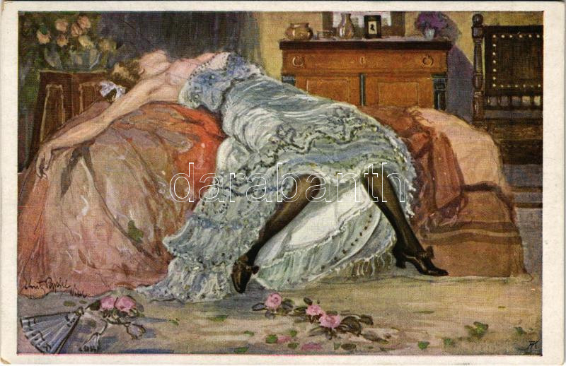 Bál után / Apres le bal. B.K.W.I. Nr. 2025. s: Fritz Papke