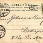 1902 Tátra, Magas-Tátra, Vysoké Tatry; Halas-tó a Baráttal és a Menguszfalvi csúccsal. Feitzinger Ede 1902/12. Auto-Chrom 293. / Der Fisch See mit d. Mönch u. d. Mengsdorfer Spitze / Morské Oko, Mengusovské stít, Mnich / lake, boat, - Image 2