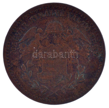 1868KB 1kr Cu 'Angyalos címer' T:2- patina Hungary 1868KB 1 Kreuzer Cu 'Coat of Arms with Angels' C:VF patina Adamo M4.1