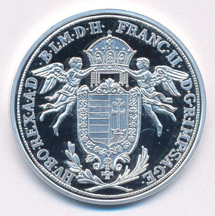 DN 'Magyar tallérok utánveretben - I. Ferenc tallérja 1792' Ag emlékérem (20g/0,999/38,6mm) T:1- (PP)