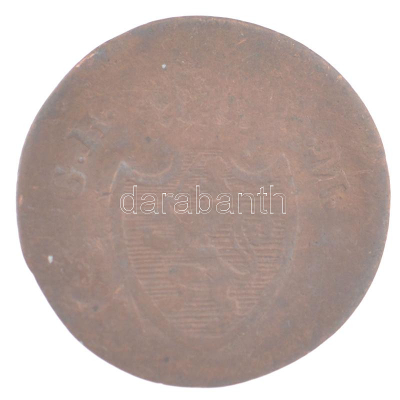 Német Államok / Hessen-Darmstadt 1819. 1pf Cu T:3,3- German States / Hessen-Darmstadt 1819. 1 Pfennig Cu C:F,VG Krause KM#280 - Image 2