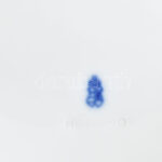 Herendi / Óherendi zöld virágmintás levesestál, jelzett, rózsán kis lepattanások. 29x24x22 cm - Image 4