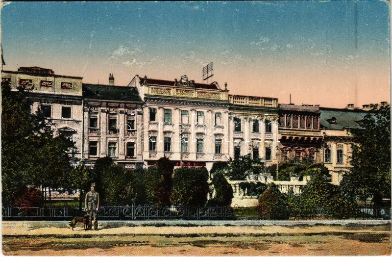 Eperjes, Presov; Masaryk utca / street (EK)