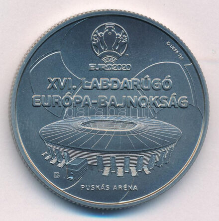 2021. 2000Ft Cu-Ni 'XVI. UEFA Labdarúgó-Európa-bajnokság' T:BU Adamo EM416