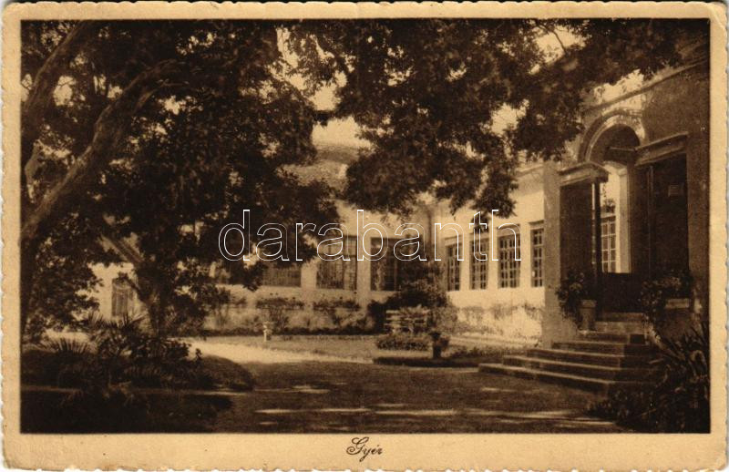 1930 Gyér, Giera; kastély / castle (fa)